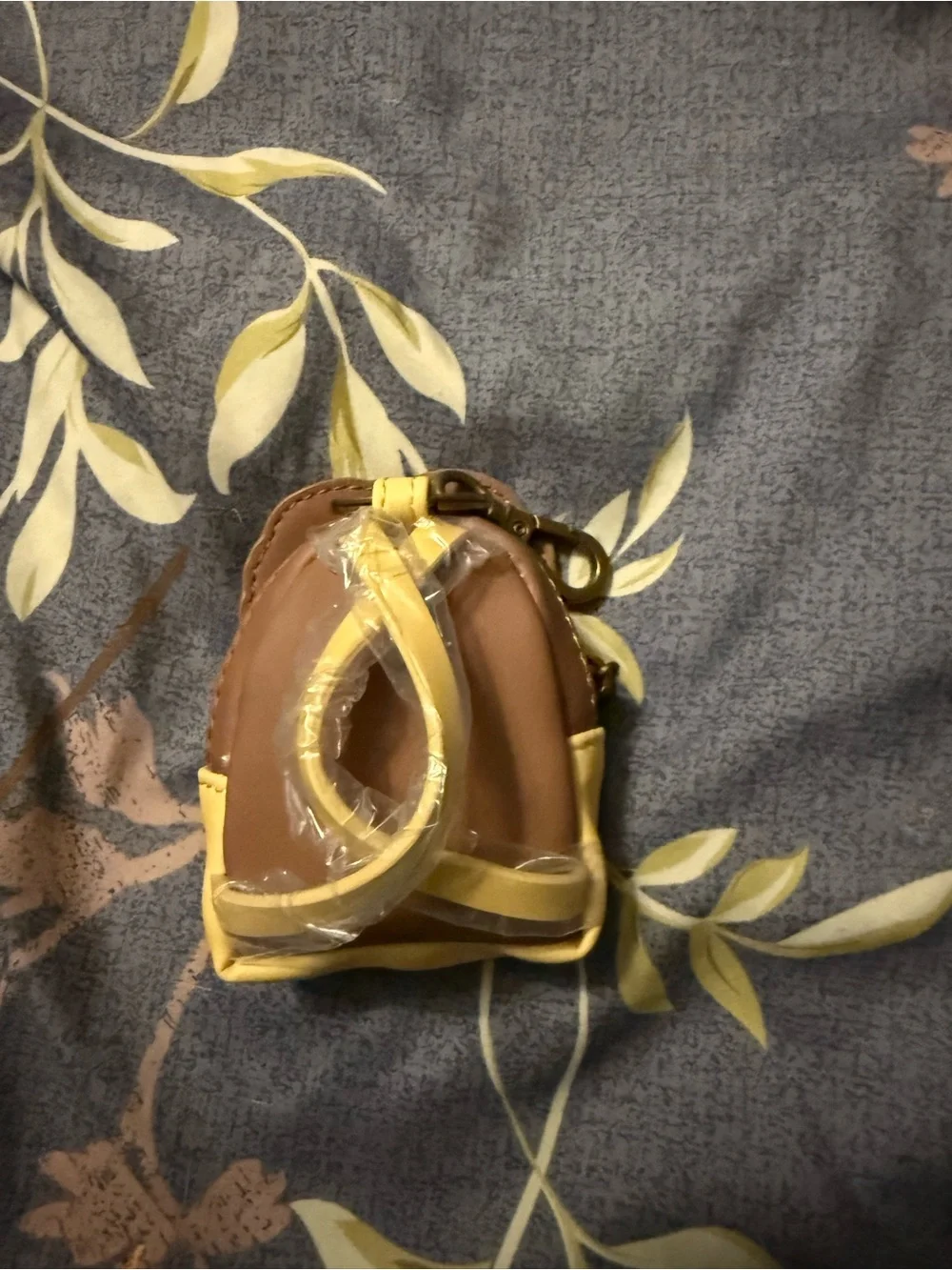 Loungefly Yellow & Brown Ellie Character Keychain Wallet